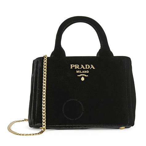 Prada Velvet Chain Convertible Shoulder Bag 